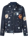 VALENTINO ‘Astro Couture’ windbreaker jacket,DRYCLEANONLY