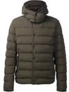 Moncler 'nazaire' Padded Jacket In Green