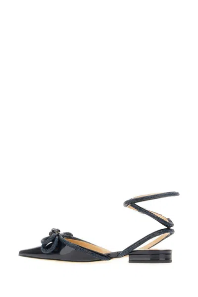 Shop Mach & Mach Sandals In Navy