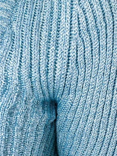 Shop Jeremy Scott Cable Knit Cropped Jumper