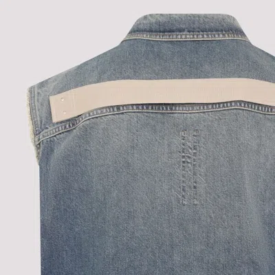 Shop Rick Owens Drkshdw Jacket In Blue