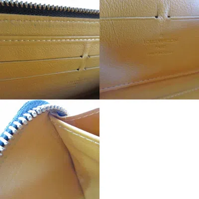 Pre-owned Louis Vuitton Black Monogram Denim Coin Purse/coin Case ()