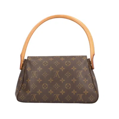 Pre-owned Louis Vuitton Brown Monogram Canvas Shoulder Bag ()