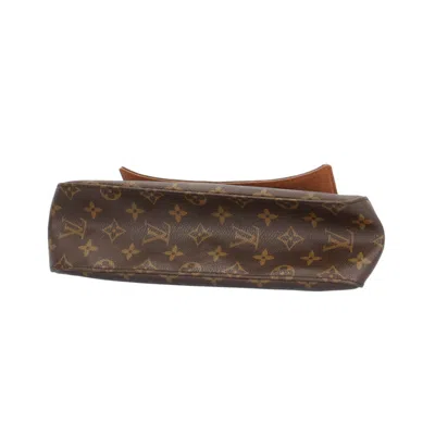 Pre-owned Louis Vuitton Brown Monogram Canvas Shoulder Bag ()