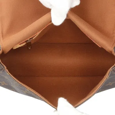 Pre-owned Louis Vuitton Brown Monogram Canvas Shoulder Bag ()