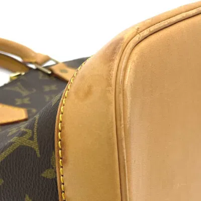 Pre-owned Louis Vuitton Brown Monogram Handbag Shoulder Bag ()