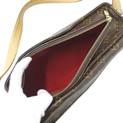 Pre-owned Louis Vuitton Brown Monogram Monogram Canvas Shoulder Bag () In Brown, Monogram