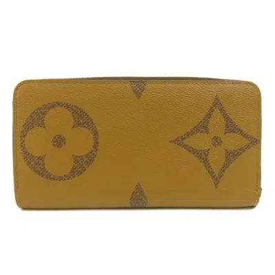 Pre-owned Louis Vuitton Brown Monogram Reverse Long Wallet (bi-fold) ()