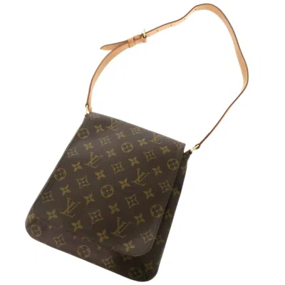 Pre-owned Louis Vuitton Brown Monogram Shoulder Bag ()