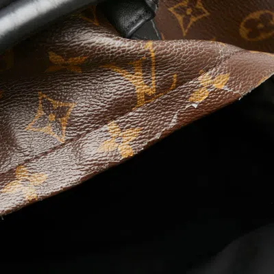 Pre-owned Louis Vuitton Brown Pvc Leather Backpack ()