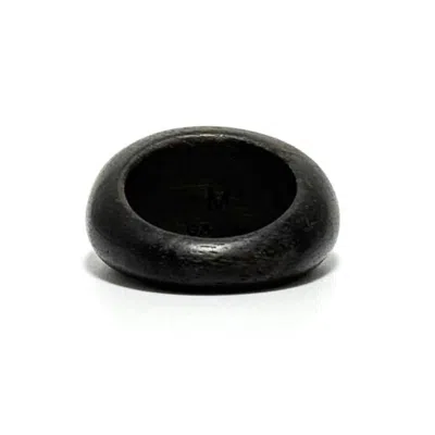 Pre-owned Louis Vuitton Brown Wood Band Ring ()