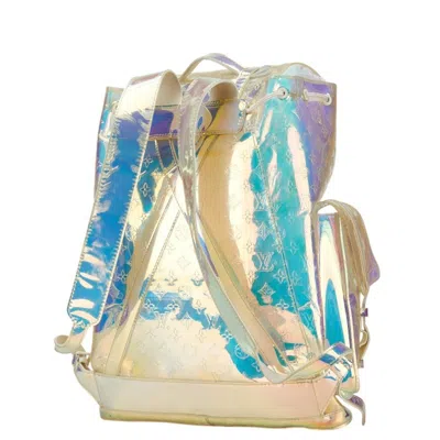 Pre-owned Louis Vuitton Clear Pvc Leather Backpack ()