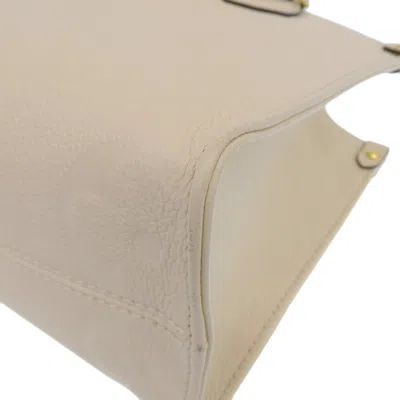 Pre-owned Louis Vuitton Cream Monogram Empreinte Handbag Shoulder Bag ()