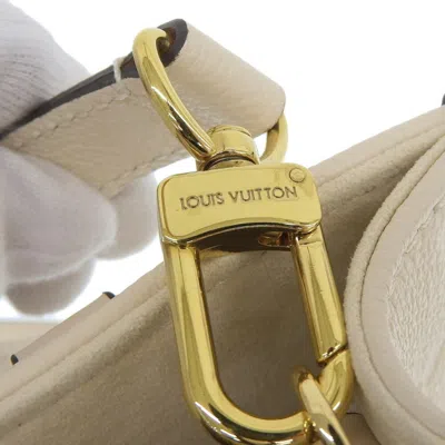 Pre-owned Louis Vuitton Cream Monogram Empreinte Handbag Shoulder Bag ()