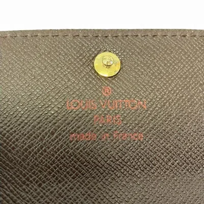 Pre-owned Louis Vuitton Damier Brown Damier Canvas Coin Purse/coin Case () In Brown, Damier Canvas