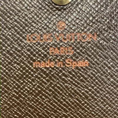 Pre-owned Louis Vuitton Damier Brown Damier Canvas Coin Purse/coin Case () In Brown, Damier Canvas