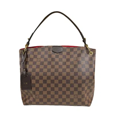 Pre-owned Louis Vuitton Damier Brown Damier Canvas Damier Canvas Shoulder Bag () In Brown, Damier Canvas