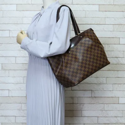 Pre-owned Louis Vuitton Damier Brown Damier Canvas Damier Canvas Shoulder Bag () In Brown, Damier Canvas