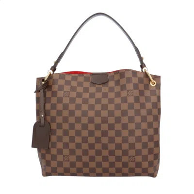 Pre-owned Louis Vuitton Damier Brown Damier Canvas Shoulder Bag ()