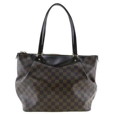 Pre-owned Louis Vuitton Damier Brown Damier Canvas Shoulder Bag ()
