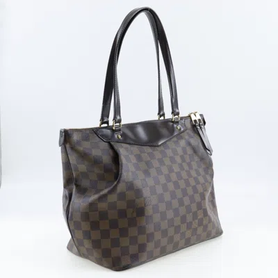 Pre-owned Louis Vuitton Damier Brown Damier Canvas Shoulder Bag ()