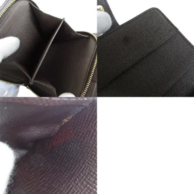 Pre-owned Louis Vuitton Damier Brown Damier Canvas Wallet (bi-fold) ()