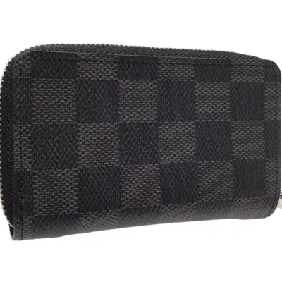 Pre-owned Louis Vuitton Damier Graphite Damier Graphite Canvas Wallet (bi-fold) ()