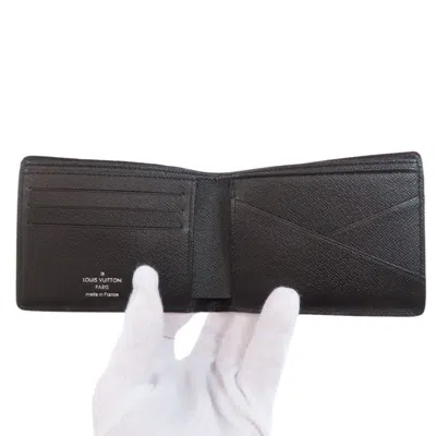 Pre-owned Louis Vuitton Damier Graphite Damier Canvas Wallet (bi-fold) ()