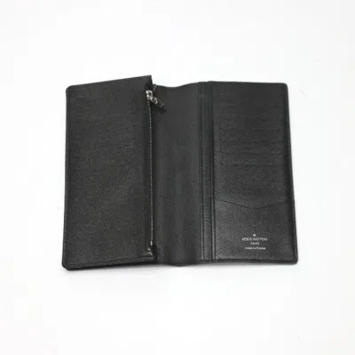Pre-owned Louis Vuitton Damier Graphite Damier Graphite Damier Graphite Long Wallet (bi-fold) ()