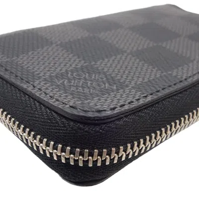 Pre-owned Louis Vuitton Damier Graphite Damier Graphite Canvas Wallet (bi-fold) ()