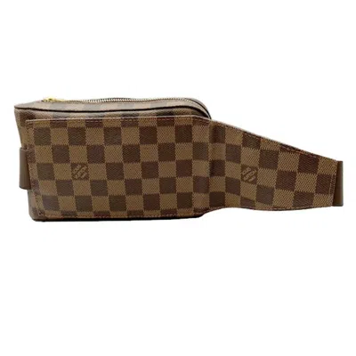 Pre-owned Louis Vuitton Ebene Damier Canvas Shoulder Bag Sling Bag ()