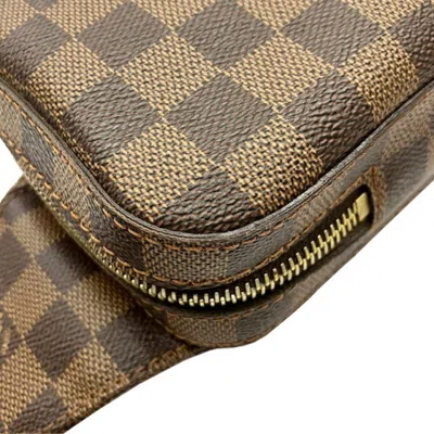 Pre-owned Louis Vuitton Ebene Damier Canvas Shoulder Bag Sling Bag ()