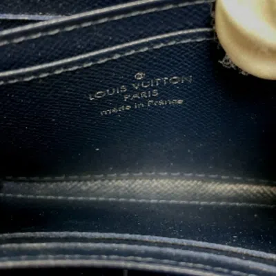 Pre-owned Louis Vuitton Epi Navy Epi Leather Coin Purse/coin Case ()