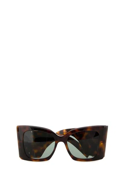 Saint Laurent Printed Acetate Sl M119 Blaze Sunglasses In Printed