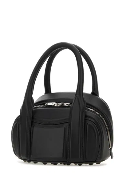 Alexander Wang Women Black Nappa Leather Roc Small Handbag In Black