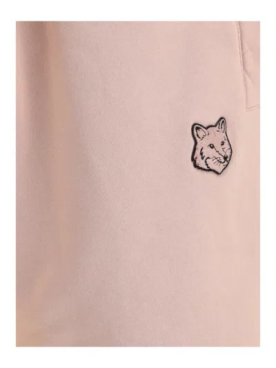 Shop Maison Kitsuné Bermuda Shorts In Pink