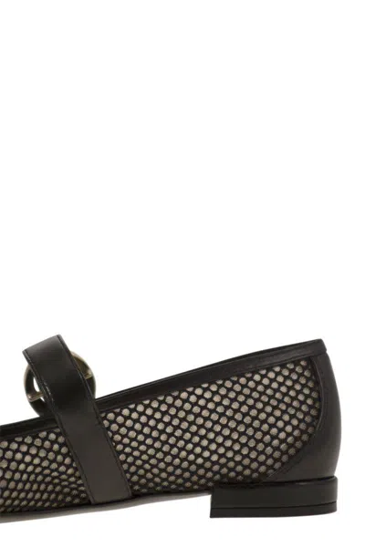 Stuart Weitzman Mary Jane Dancer "arabella" In Black