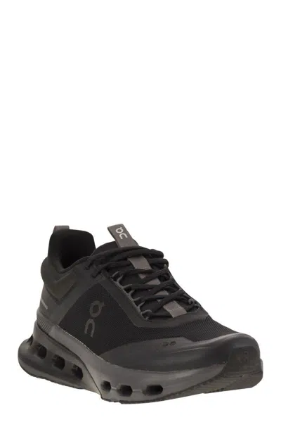 On Running Cloudnova Sneakers In Black