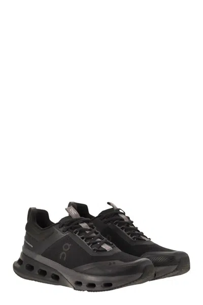 On Running Cloudnova Sneakers In Black