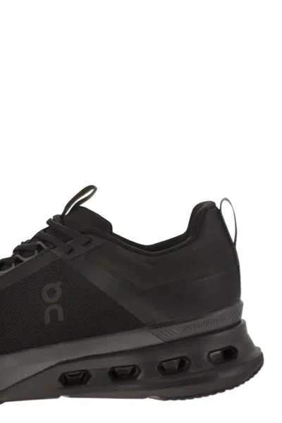 On Running Cloudnova Sneakers In Black
