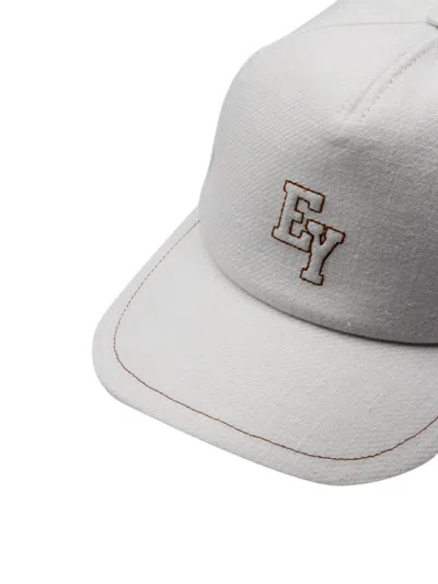 Eleventy Hats In White