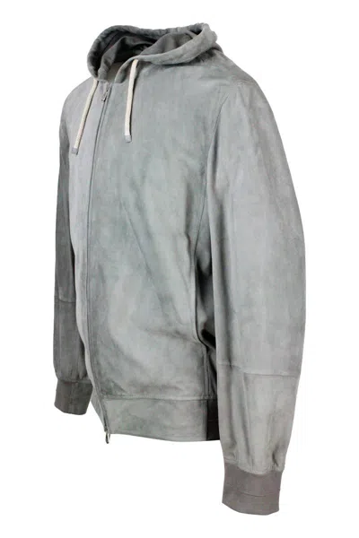Brunello Cucinelli Jackets In Grey