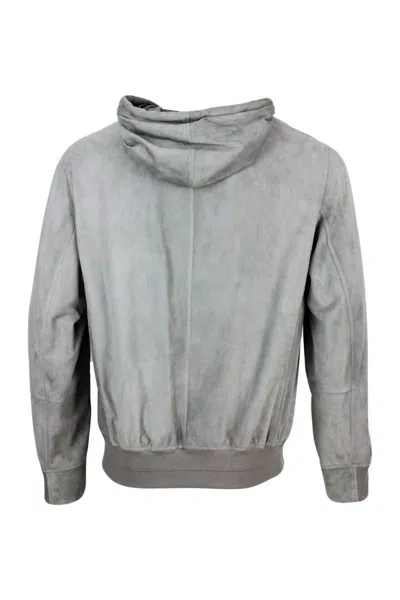 Brunello Cucinelli Jackets In Grey