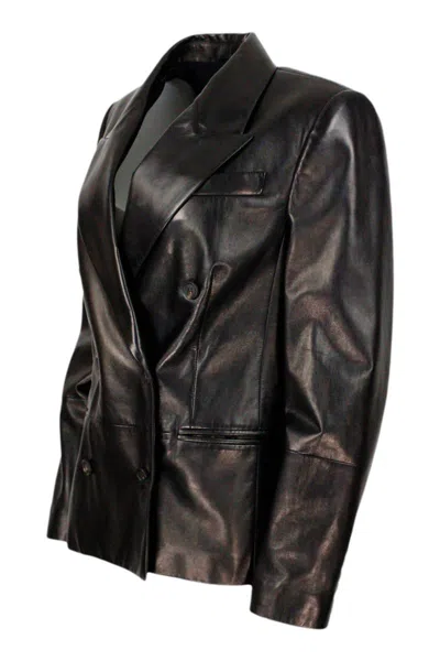 Brunello Cucinelli Blazer In Black