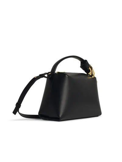 Jw Anderson Corner Bag Small Shoulder Bag In Black