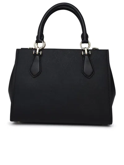 Michael Kors Black Marilyn Leather Bag In Black