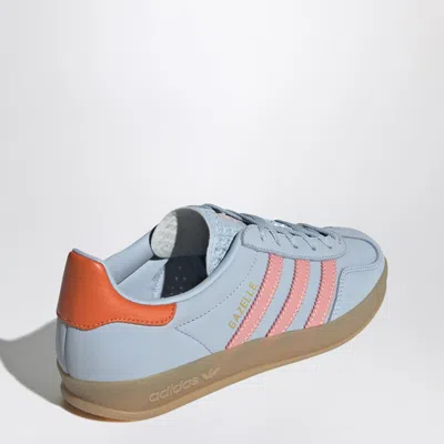 Adidas Originals Gazelle Indoor Wonder Blue Sneaker In Light Blue