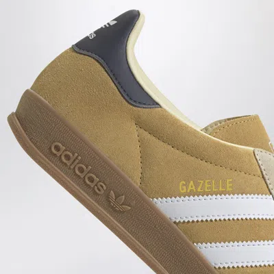 Adidas Originals Gazelle Indoor Oatmeal Colour Snaeker In Beige