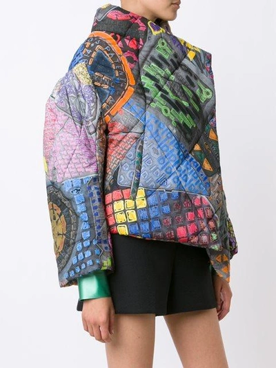 Vivienne Westwood Abstract Print Oversized Coat | ModeSens