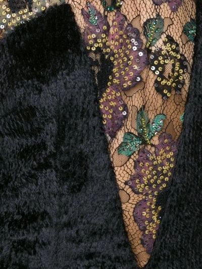 Shop Sophie Theallet Sheer Embellished Panel Dress